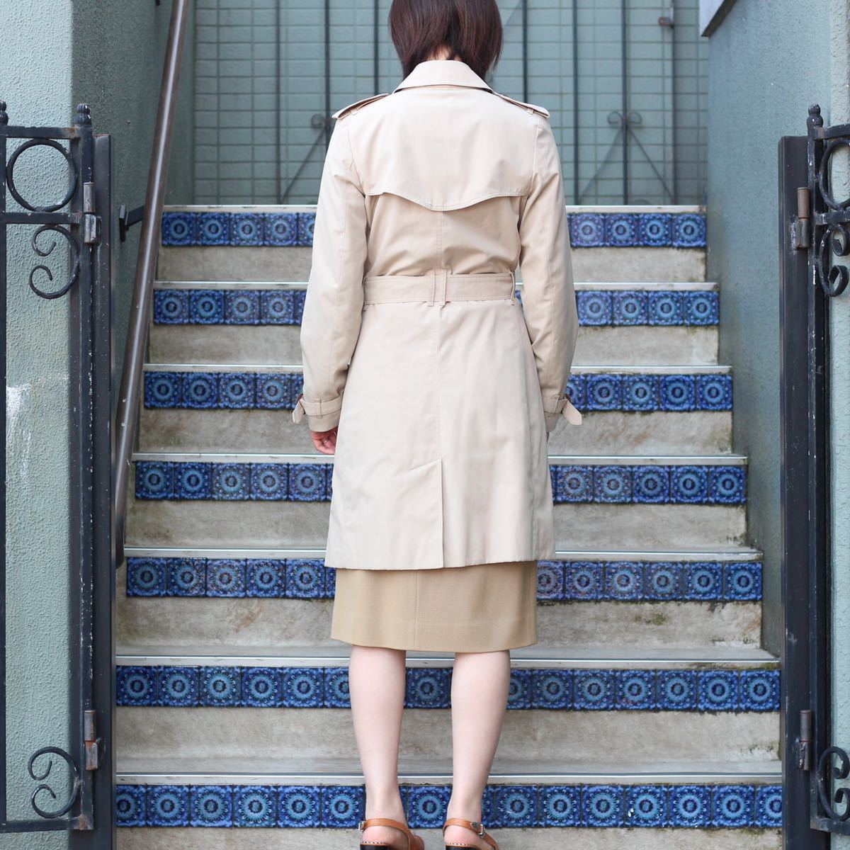 BURBERRY LONDON TRENCH COAT MADE IN ENGLAND/バーバリーロンドントレンチコート