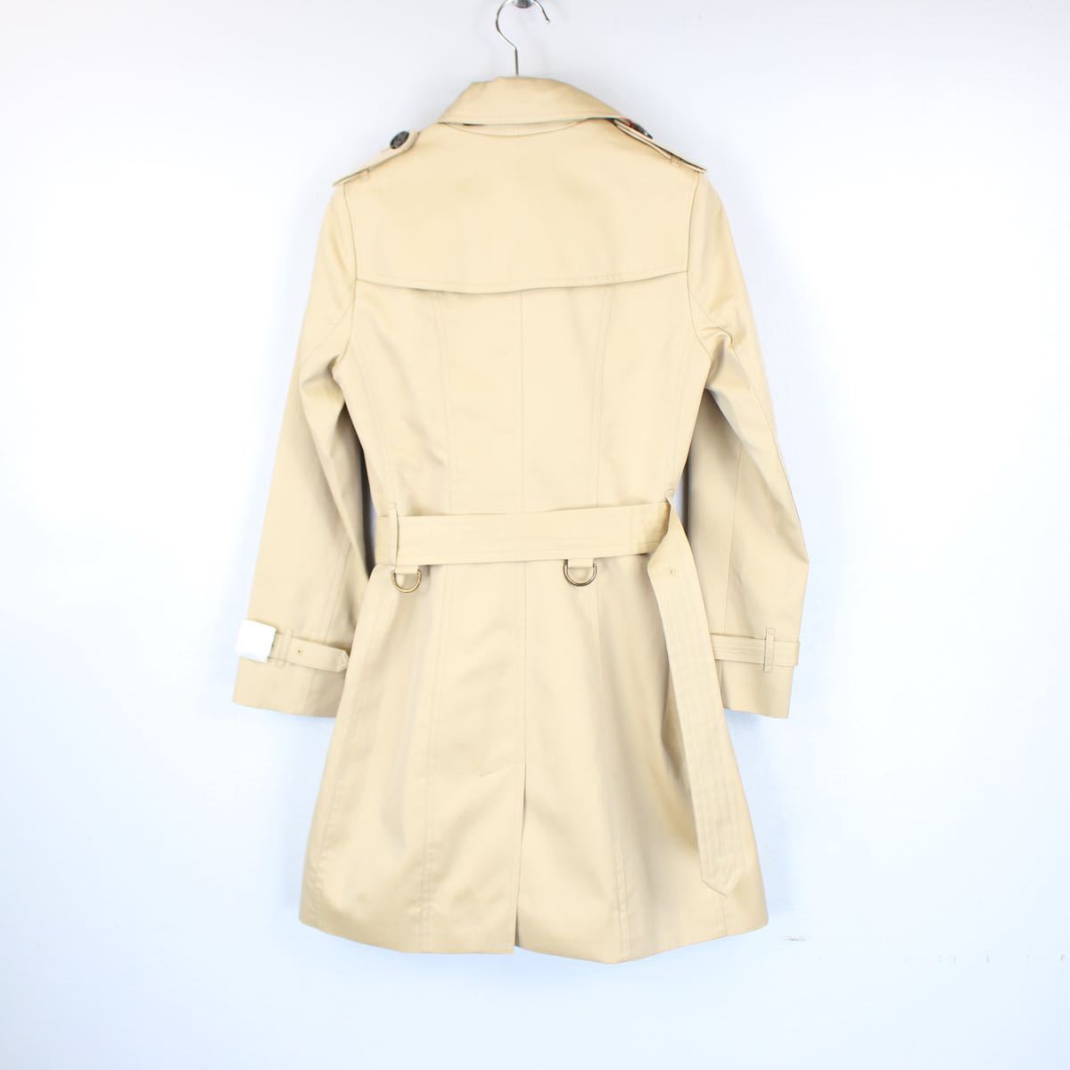 新品タグ付BURBERRY LONDON ENGLAND THE CHELSEA LONG TRENCH COATバーバリーロンドンイングランドザチェルシーロングトレンチコート