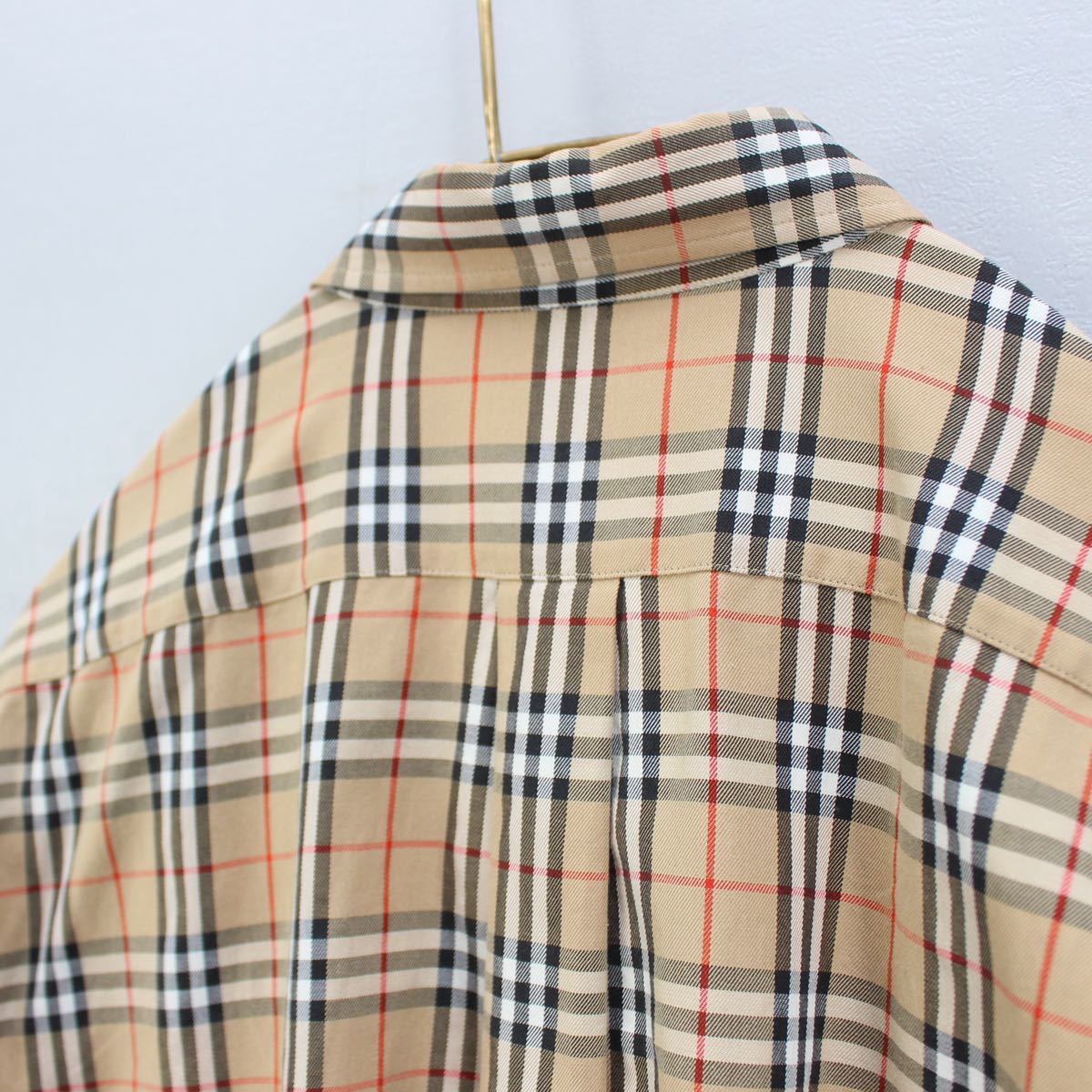 Burberrys CHECK PATTERNED LONG SLEEVE SHIRT MADE IN JAPAN/バーバリーズチェック柄長袖シャツ_画像8