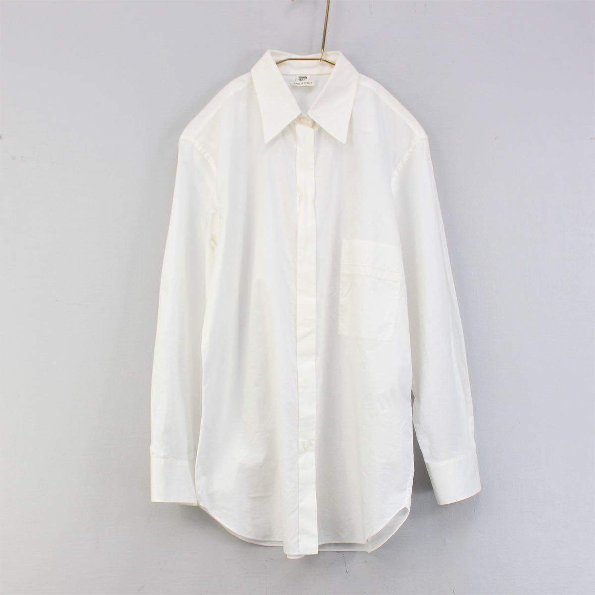 HERMES H LOGO LONG SLEEVE SHIRT MADE IN ITALY/エルメスHロゴ HERMES H LOGO LONG SLEEVE SHIRT MADE IN ITALY/エルメスHロゴ