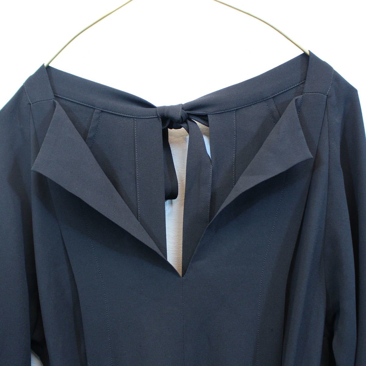 YOHJI YAMAMOTO +NOIR ワンピース 黒 2001525A0015 Yohji Yamamoto Noir Black One Piece Dress, Size Unknown