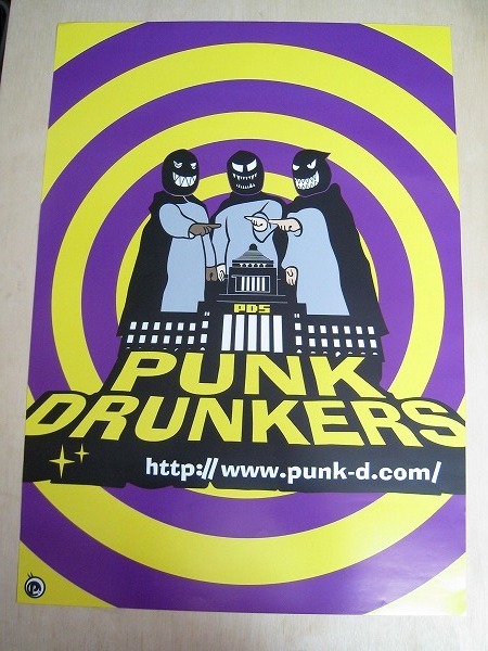 PUNK DRUNKERS パンクドランカーズ　ポスター_画像1