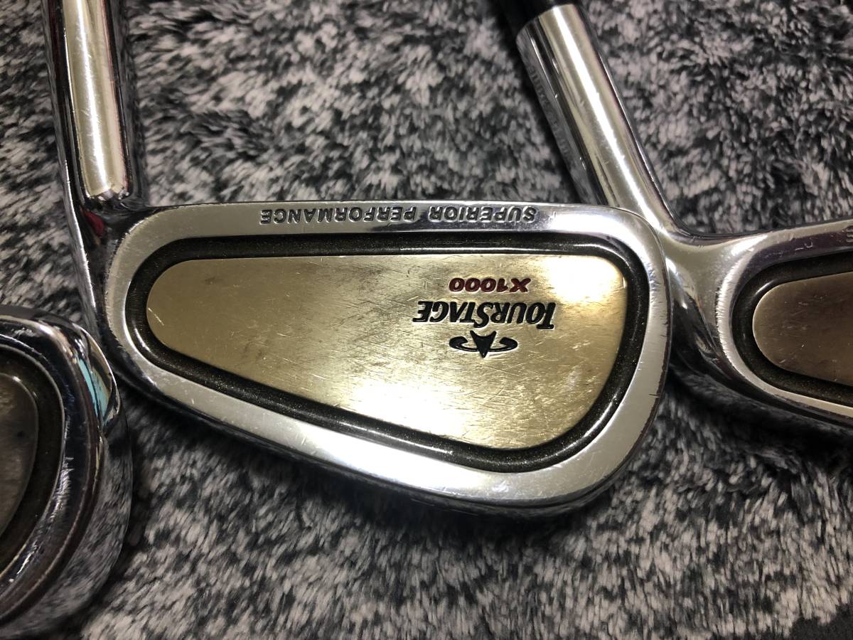 ○TOURSTAGE ツアーステージ X1000 3~9,PW,P/S,SW 10本セット ハーモ