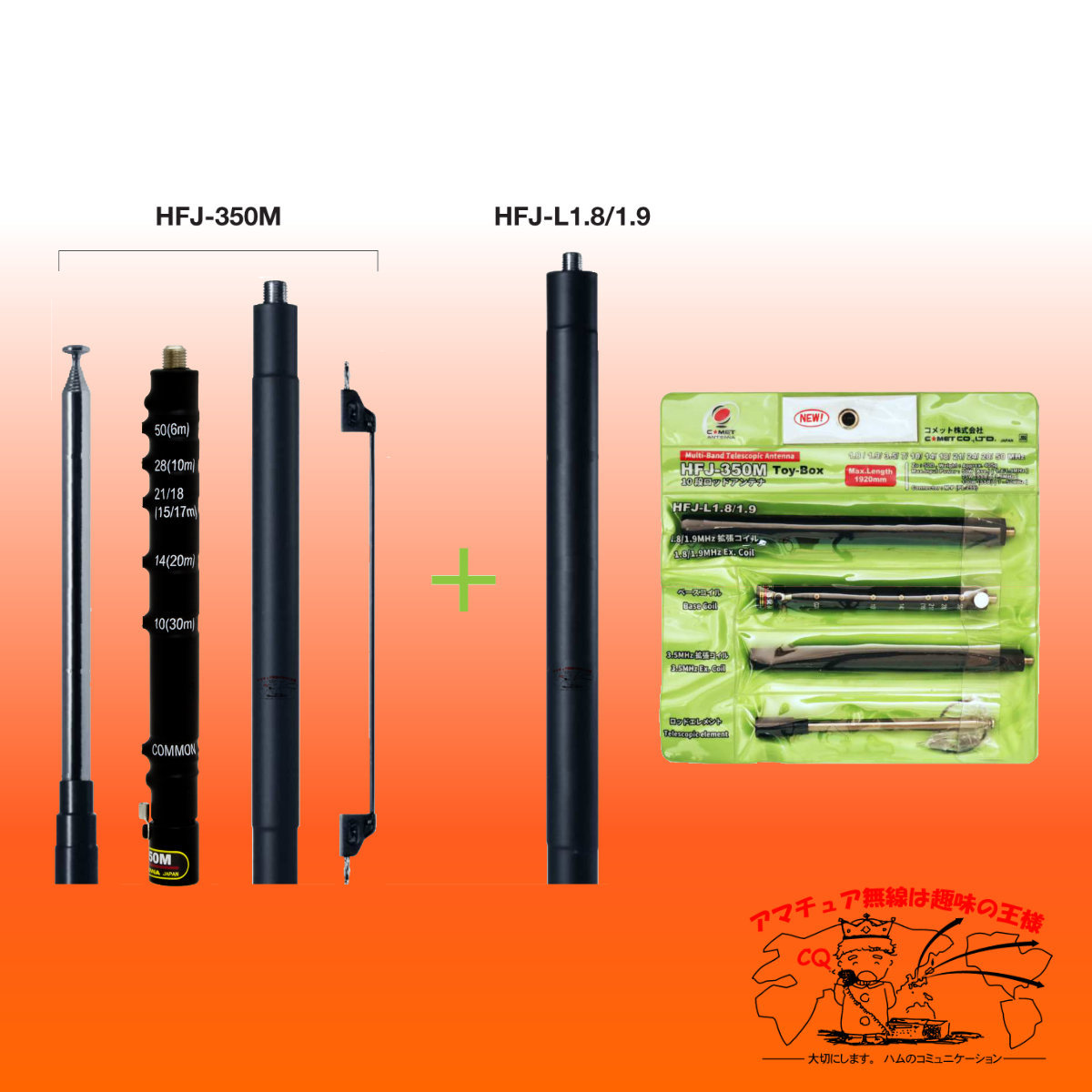 新品】HFJ-350MとHFJ-L1.8/1.9を1つにまとめたパックが登場! HFJ-350M
