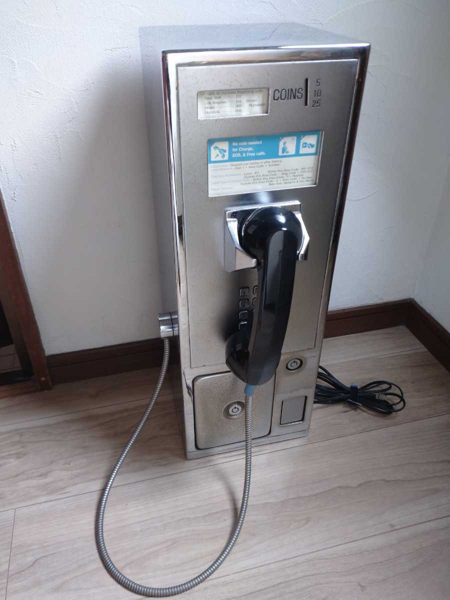 アメリカ公衆 USA ガレージ publictelephone 昭和レトロ好きにも