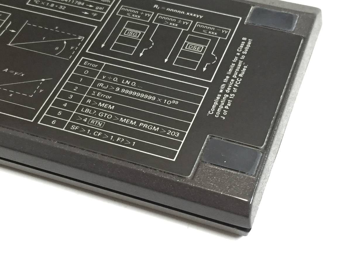☆貴重☆ HP-11C ヒューレット・パッカード プログラム 関数電卓 ☆貴重☆ HP-11C ヒューレット・パッカード プログラム 関数電卓