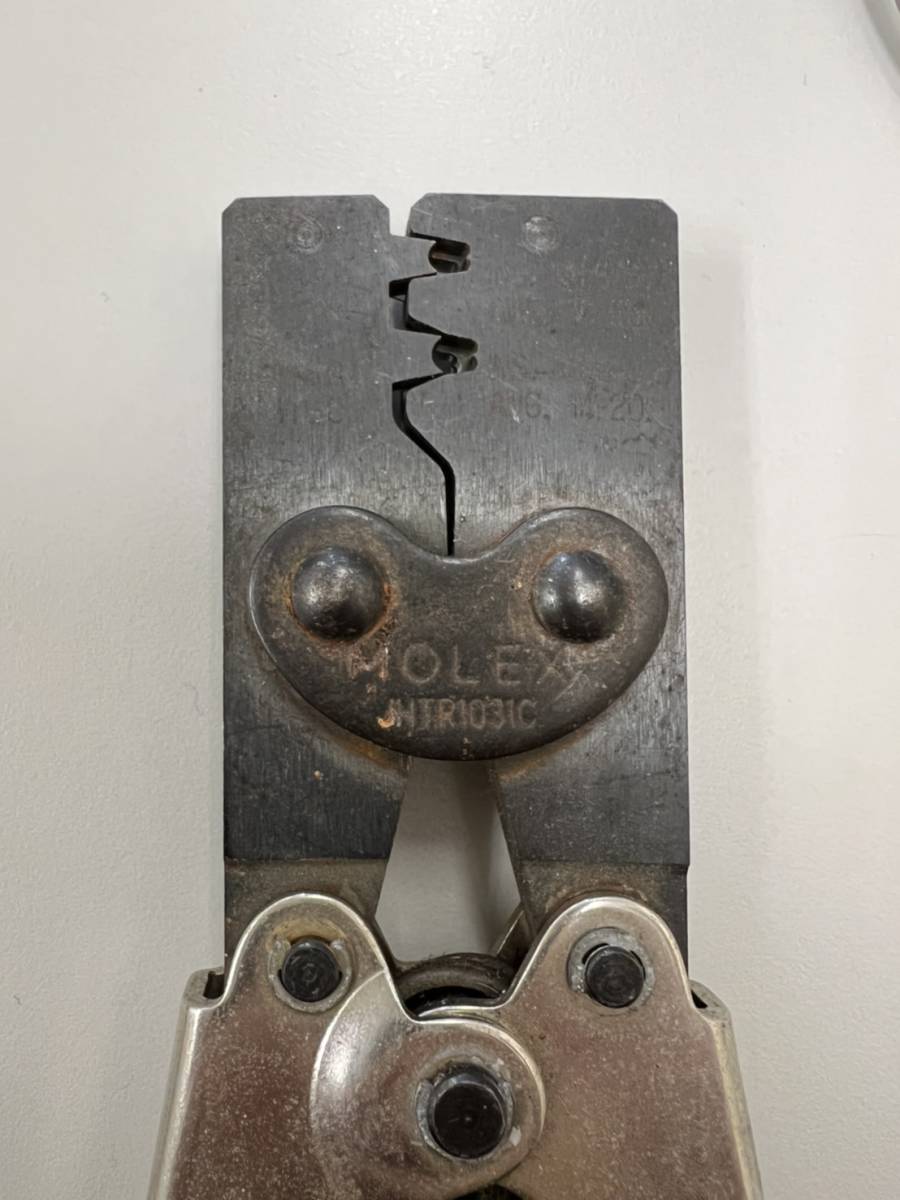 ジャンク品】MOLEX/モレックス 手動圧着工具 JHTR1031C ic.sch.id