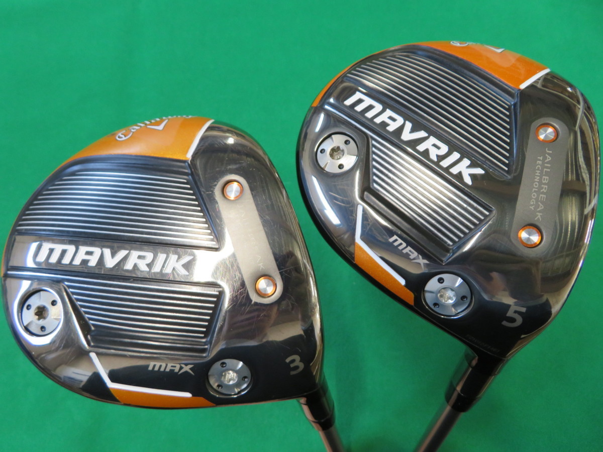 キャロウェイ 2020 MAVRIK-MAX フェアウェイウッド 2本セット 3W&5W