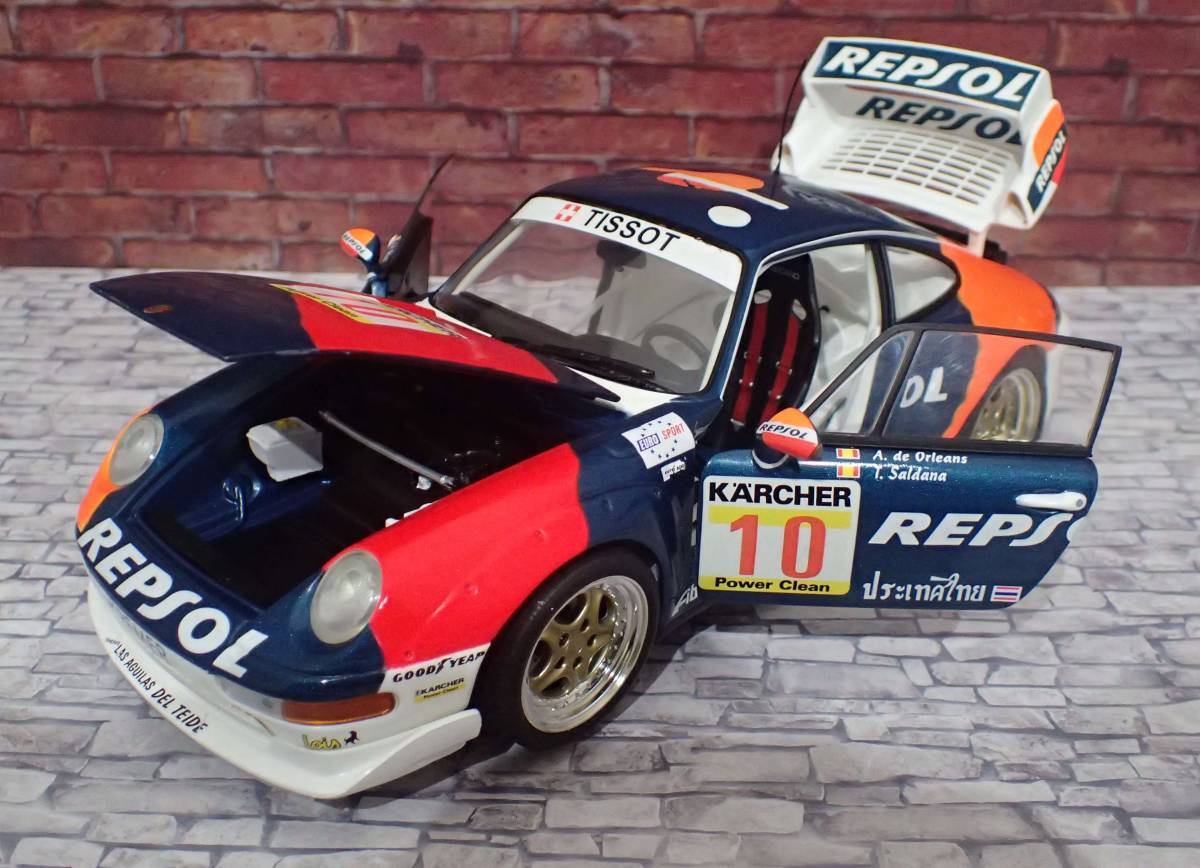 【公式】 UT 1/18 models レプソル) #10(ポルシェ, EVO GT2 911(993) Porsche レーシングカー 【公式】 UT 1/18 models レプソル) #10(ポルシェ, EVO GT2 911(993) Porsche レーシングカー