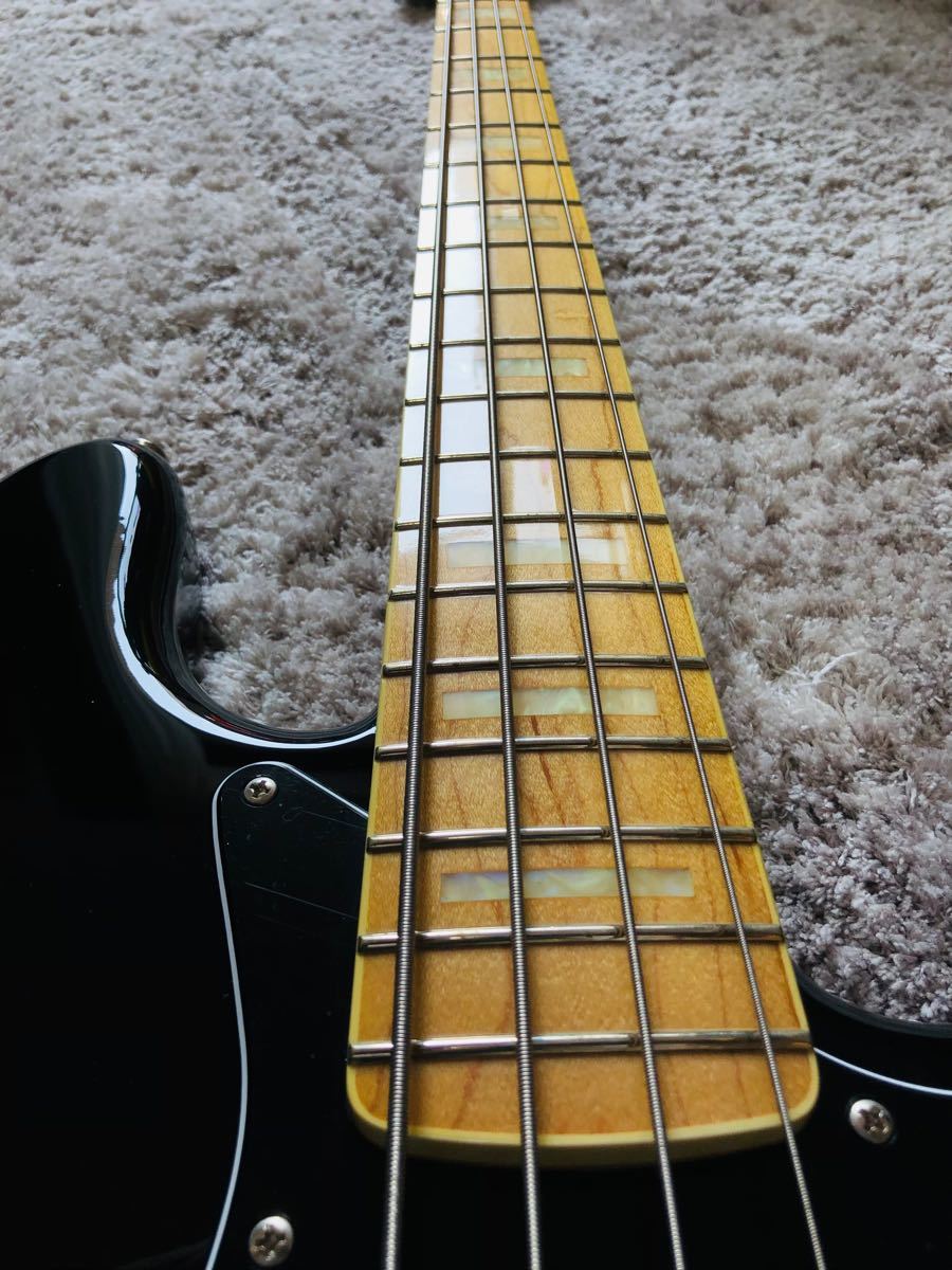 フジゲンneo classic ベース ブラック BASS ジャズベース フレッシャー
