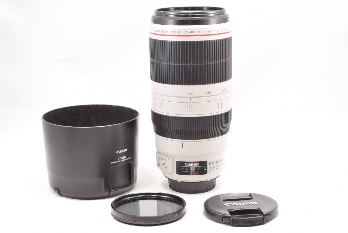 今日の超目玉 良品 キャノン 一眼レフ レンズ 望遠 Usm Ii Is L 1 4 5 5 6 100 400mm Ef Lens Canon キャノン キヤノン Www Comisariatolosandes Com