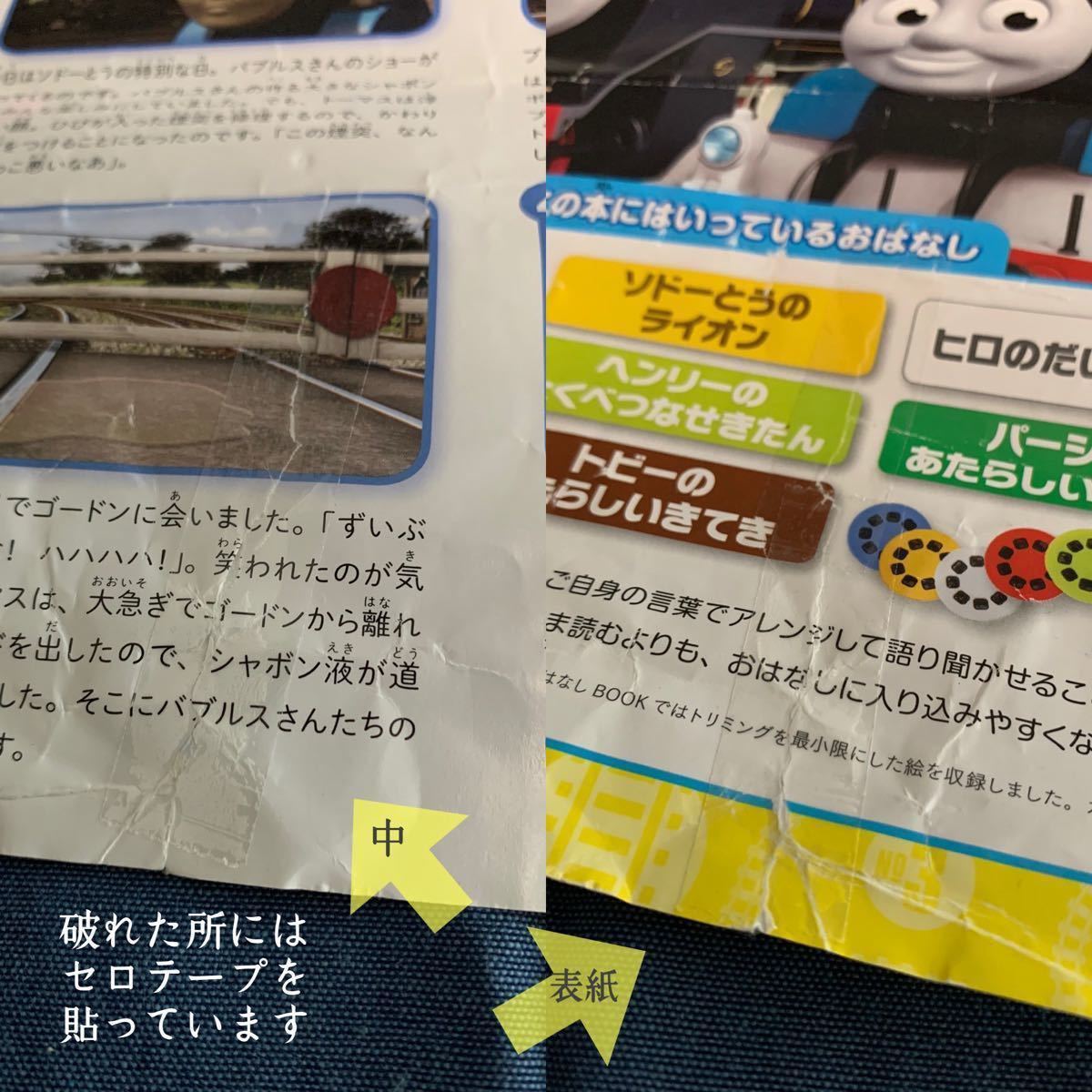 きかんしゃトーマス　トーマスと仲間たち　おはなし　BOOK おやすみまえの8つのおはなし　プロジェクター