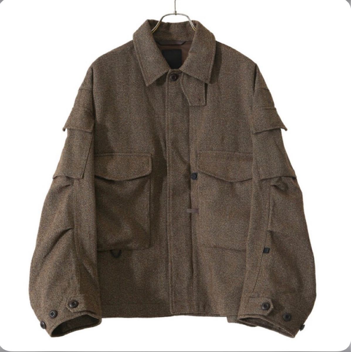 未使用 DAIWA PIER39 ダイワ ピア39 TECH MIL BDU JACKET (TWEED) BJ