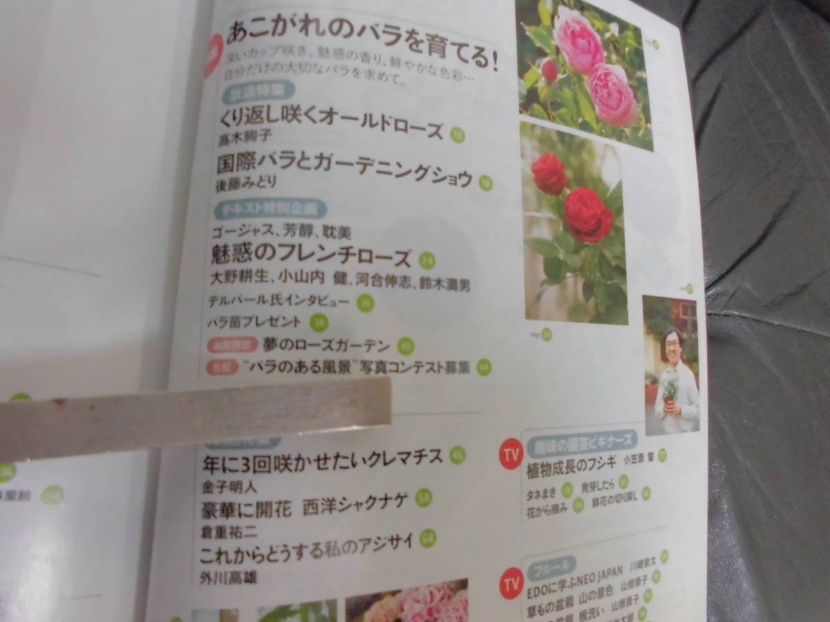 NHK 趣味の園芸 2010年5月号 特集:あこがれのバラを育てる! 魅惑のフレンチローズ 年に3回咲かせたいクレマチス_画像4