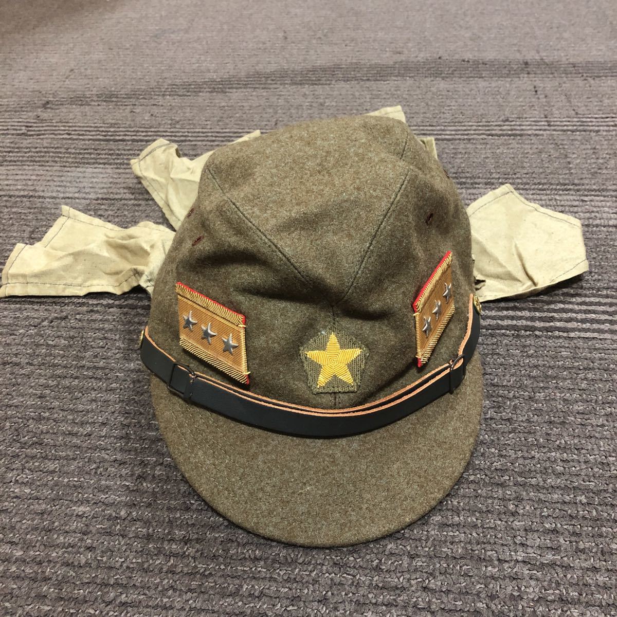 Yahoo!オークション - 旧日本陸軍 略帽 軍帽 Yahoo!オークション - 旧日本陸軍 略帽 軍帽
