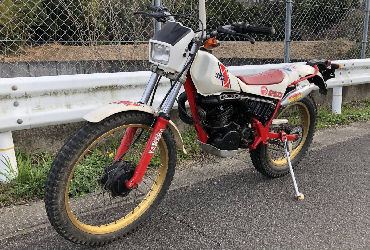 和歌山 実働 書類あり ヤマハ TY250S TY250 スコティッシュ トライアル