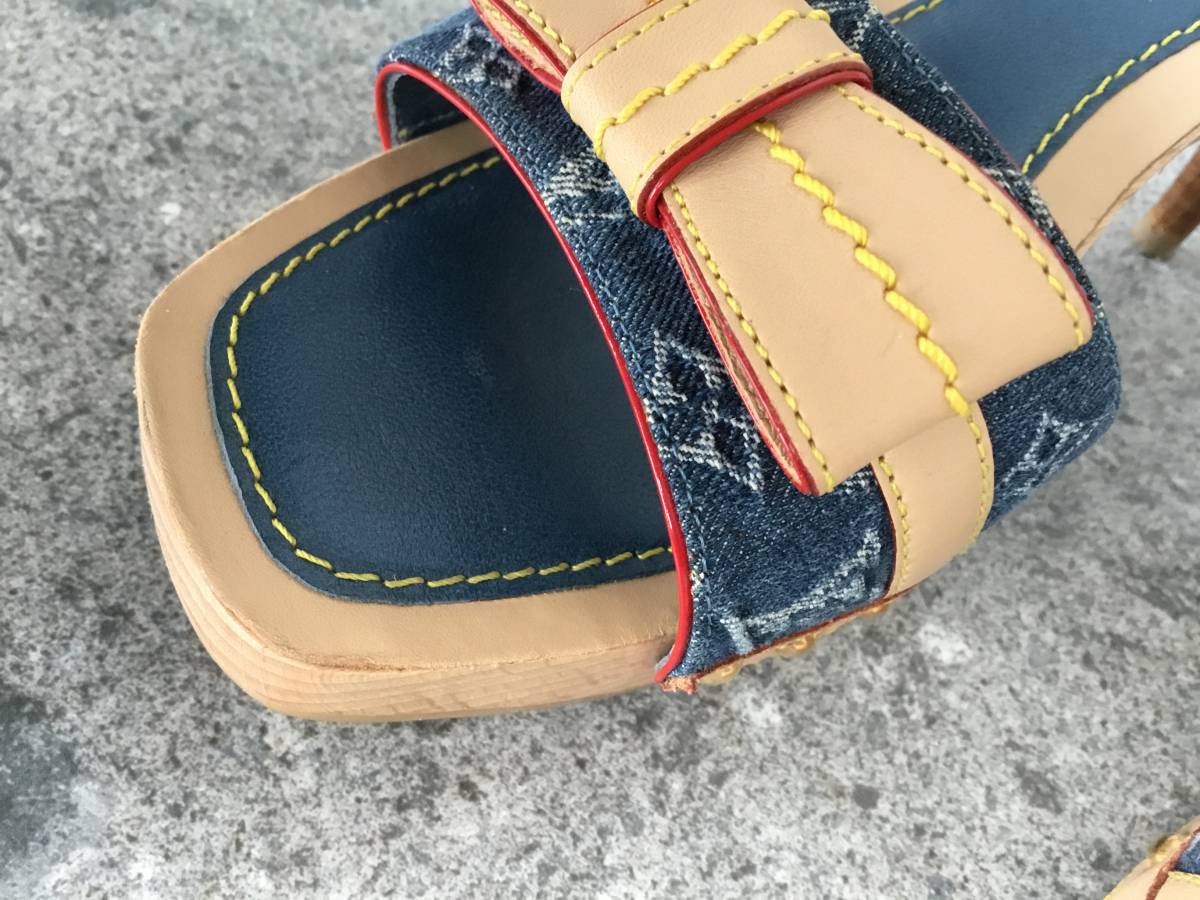 ☆超美品☆ LOUIS VUITTON ルイヴィトン 37 ミュール サンダル