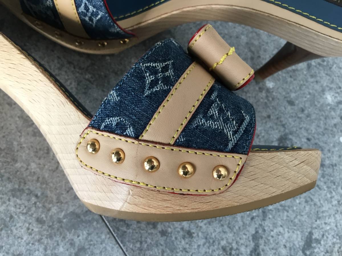 ☆超美品☆ LOUIS VUITTON ルイヴィトン 37 ミュール サンダル