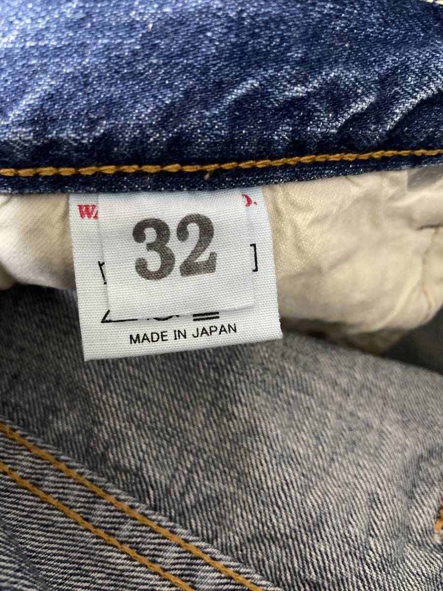 WAREHOUSE & CO. ×BEAMS PLUS 別注 Lot.1105 インディゴ濃 W32 L29