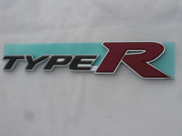 ホンダ　シビック ４Ｄ ＦＤ２ TYPE－R タイプＲ エンブレム_画像1