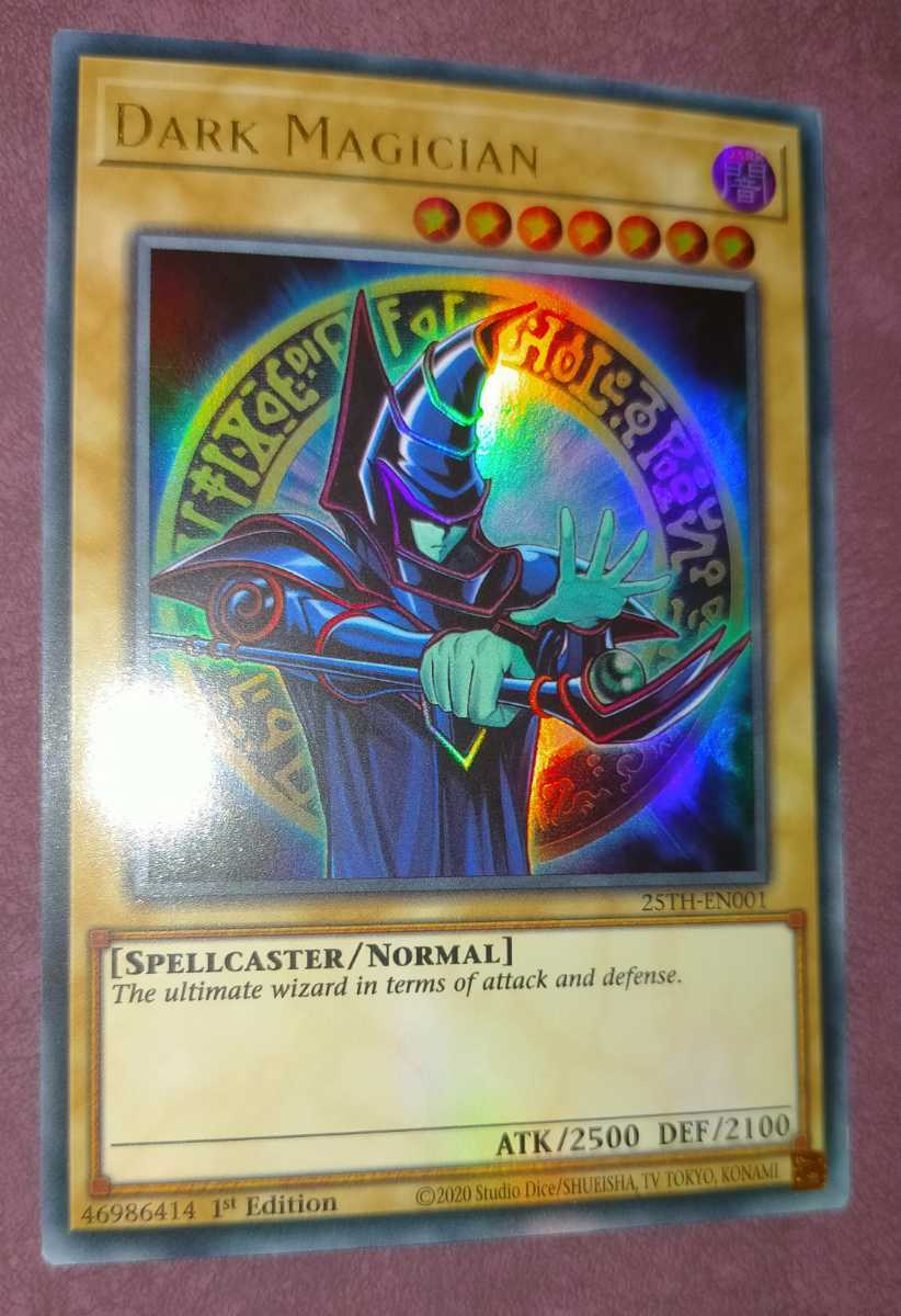 激安特価 p4.org 遊戯王 英語 ブラック・マジシャン 25TH-EN001 25th