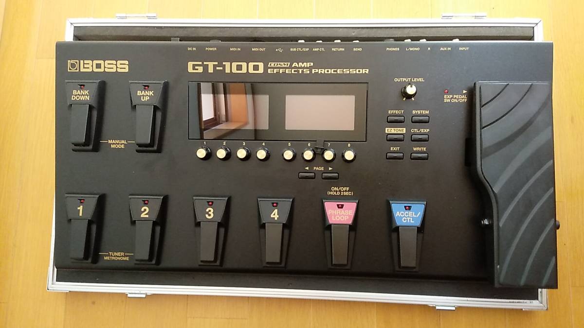 BOSS GT-100 ARMORハードケース付き。お買い得です!! www.lram-fgr.ma