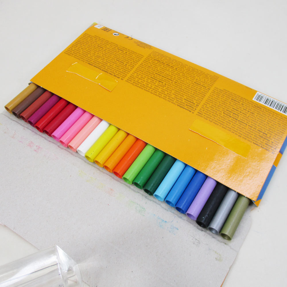  free shipping pen sill crayons 24 color Bic Japan Kids BKCRY24E/0722x5 piece set /.