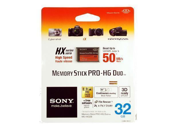 送料無料 ソニー メモリースティック プロデュオ PRO-HG Duo 32GB MS-HX32B