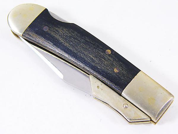 同梱可能 フォールディングナイフ KW-154 ブラックウッドハンドル K-WORLD Knife Company_画像3