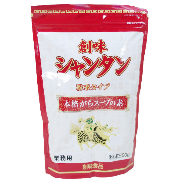 送料無料 創味シャンタン 粉末タイプ 本格がらスープの素 500gｘ１２袋セット/卸 代金引換便不可品_画像1