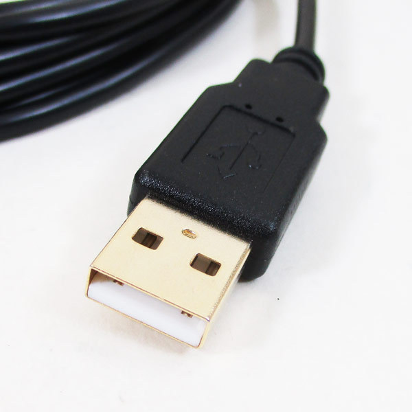 同梱可能 USBケーブルAオス-miniオス 3m 3メートル 金メッキ極細USBケーブル USB2A-M5/CA300 4573286590269 変換名人_画像4