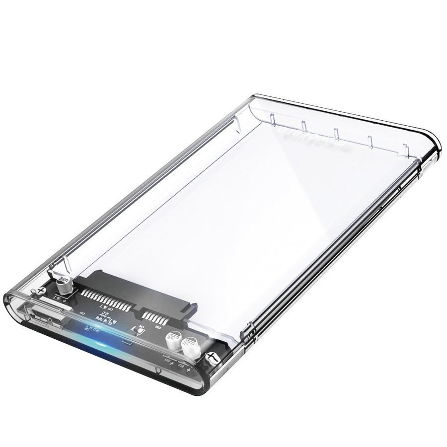  including in a package possibility HDD case drive case skeleton USB3.0 2.5 -inch SATA HDD/SSD miwakura contents . is seen height transparent body MPC-DC25U3/0621