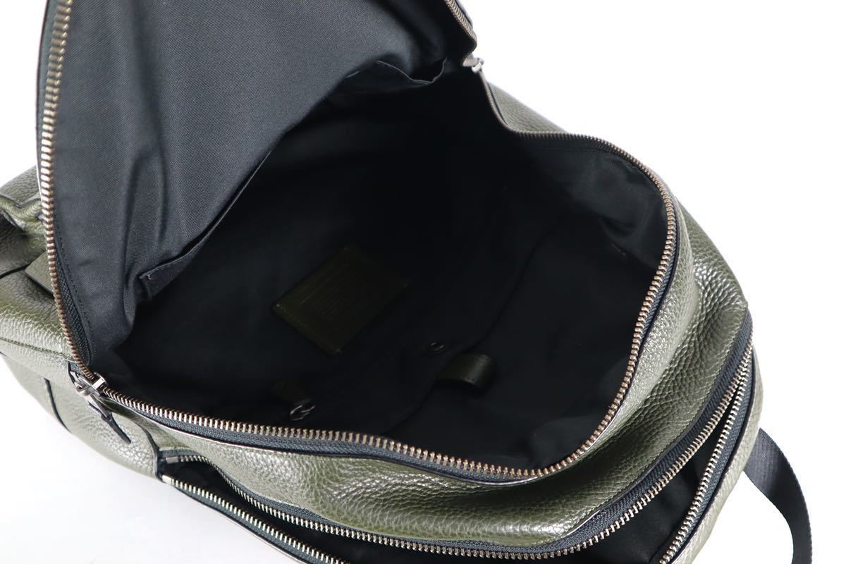 COACH コーチ F23247 リュックサック バックパック バッグ カーキ ロゴ