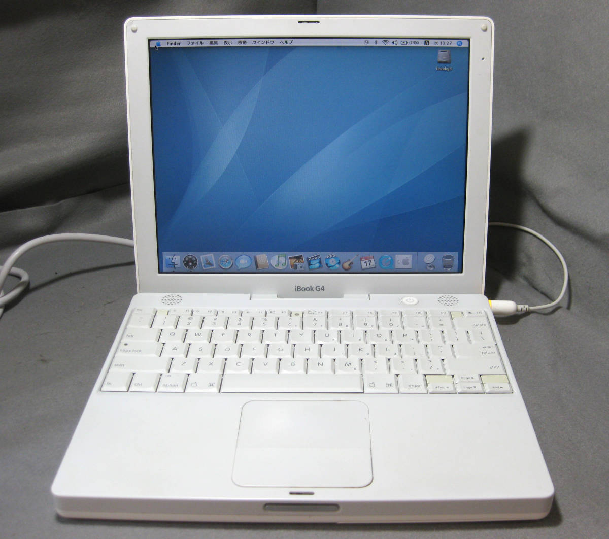 箱m622 ibook G4 12インチ A1133 1.33Ghz リストア os10.4.2 Airmac 最終バージョン クラシック環境 難あり