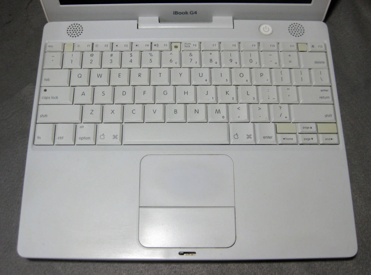 箱m622 ibook G4 12インチ A1133 1.33Ghz リストア os10.4.2 Airmac 最終バージョン クラシック環境 難あり _画像5