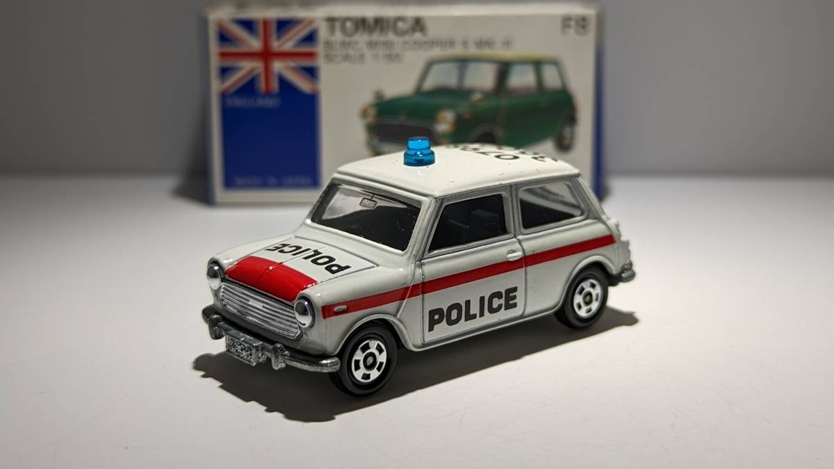 トミカf8 青箱 日本製 Police Blmc ミニクーパーs マーク 外国車シリーズmini Cooper 箱有 番号印字超 モデル ヴィンテージ 乗用車 売買されたオークション情報 Yahooの商品情報をアーカイブ公開 オークファン Aucfan Com