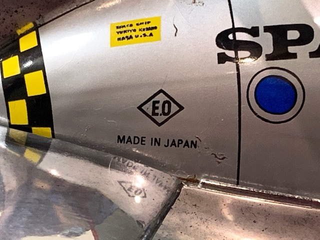 ■Made in JAPAN■ブリキ■SPACE SHIP スペースシップ■ゼンマイ駆動■オカヤス製■_画像9