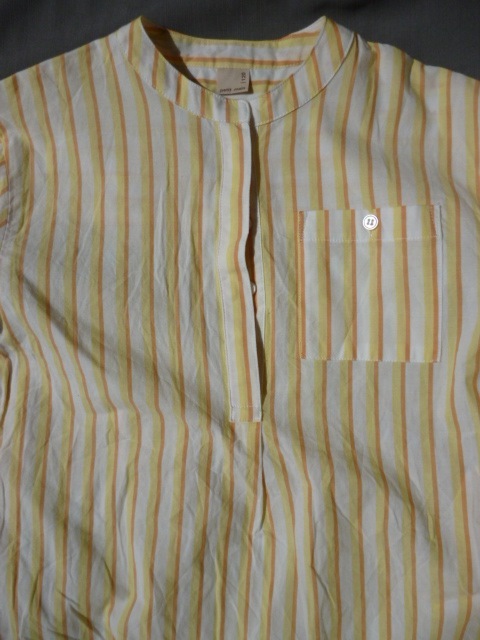 petit mainptima Imp ru over long shirt tunic Drop shoulder oversize 120(7)