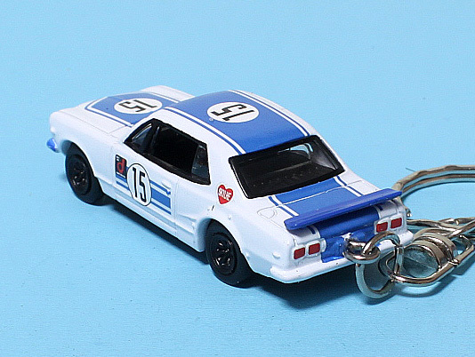 ★☆日産 スカイライン2000GT-R☆ハコスカ☆KPGC10☆#15 レーシング☆ミニカー☆キーホルダー・アクセサリー☆★_画像3