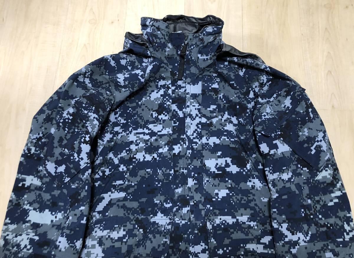 米軍 美品 GORE TEXタグ付 NWU ECWCSゴアテックスパーカー XSmall