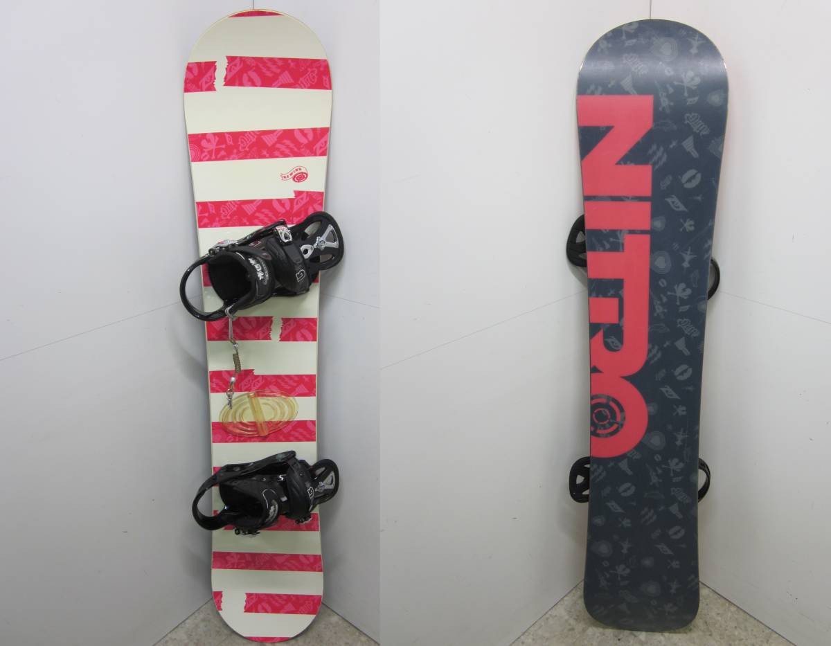 NITRO REWIND スノーボード 板 BURTON CUSTOM ビンディング付き