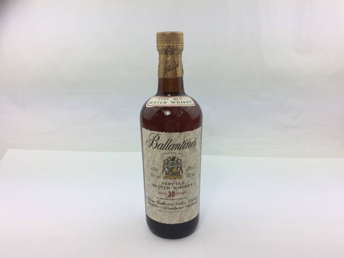 Y/ 【未開栓】 Ballantine'ｓ バランタイン 30年 VERY OLD SCOTCH