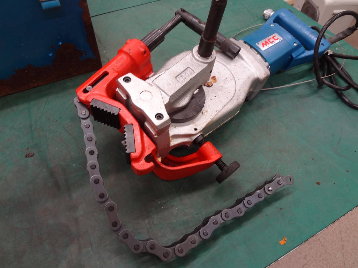 ○MCC 松坂鉄工所 電動パイレン ラッカル100 EPW0100 パイプ ○MCC 松坂鉄工所 電動パイレン ラッカル100 EPW0100 パイプ