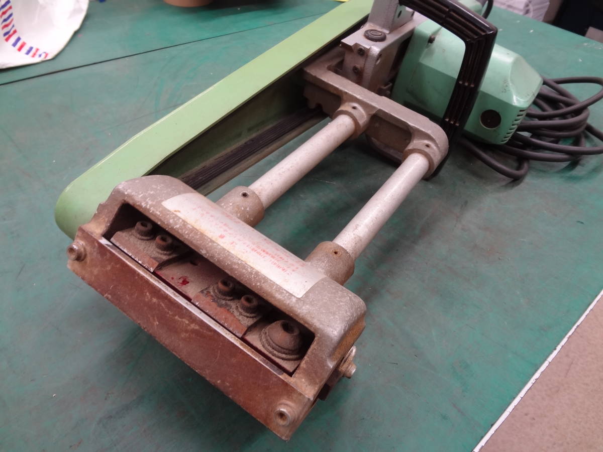 ○松井鉄工所 丸太はつり機 LS-101 電動 工具 皮むき 切削 木工 大工 ○松井鉄工所 丸太はつり機 LS-101 電動 工具 皮むき 切削 木工 大工