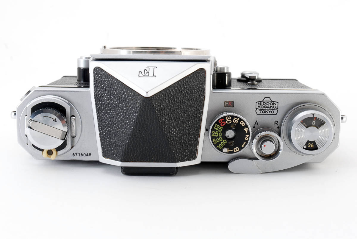 良品】Exc+5 Rare! Nikon F Eye Level Silver S/N 671xxxx 35mm SLR