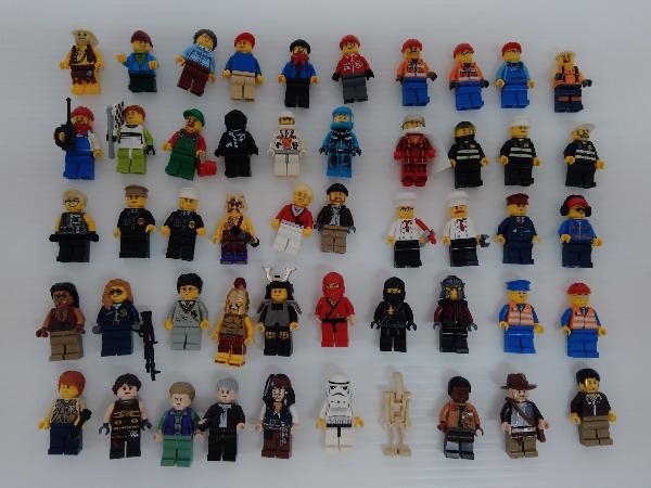 正規品 LEGO レゴ ミニフィグ 50個 大量 まとめ売り スターウォーズハリーポッターパイレーツオブカリビアンレゴシティニンジャゴーなど