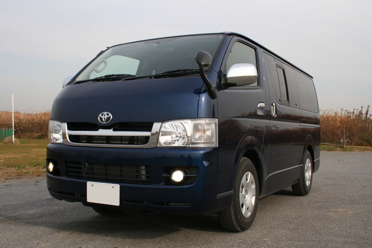 DFC fuel controller Hiace 2 type diesel 200 series 1KD sub navy blue interior 4 mode switch tuning 88 house power fuel economy improvement Regius 