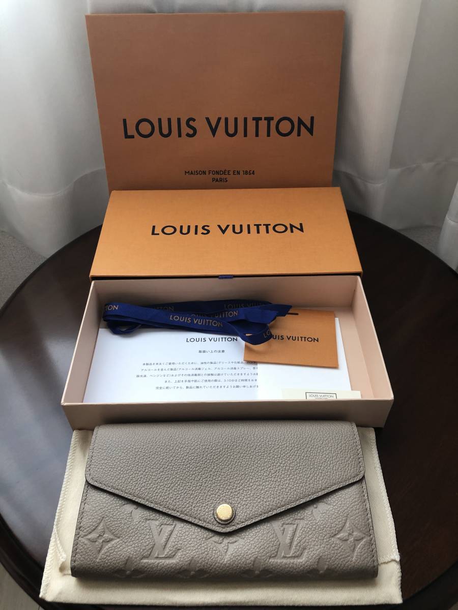 LOUIS VUITTON ルイ・ヴィトン ポルトフォイユ サラ長財布 アン