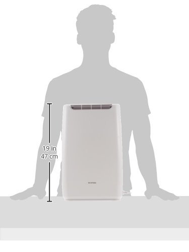ホワイト アイリスオーヤマ 衣類乾燥コンパクト除湿機 タイマー付 静音設計 除湿量 2.0L デシカント方式 _画像8