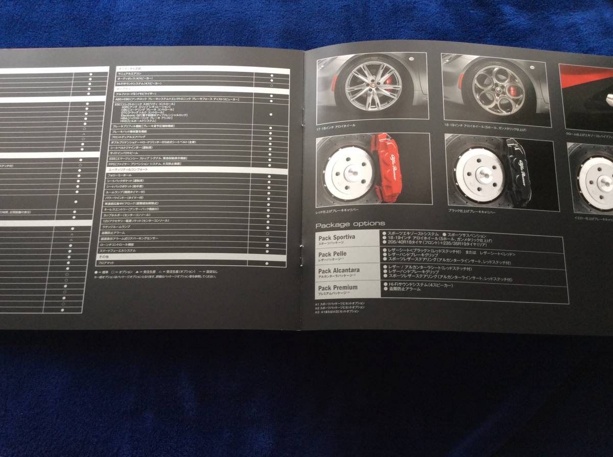 アルファロメオAlfa Romeo 4C 自動車 カタログ 美品_画像5